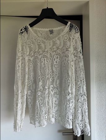 Gehäkelter Sommerpulli in OneSize