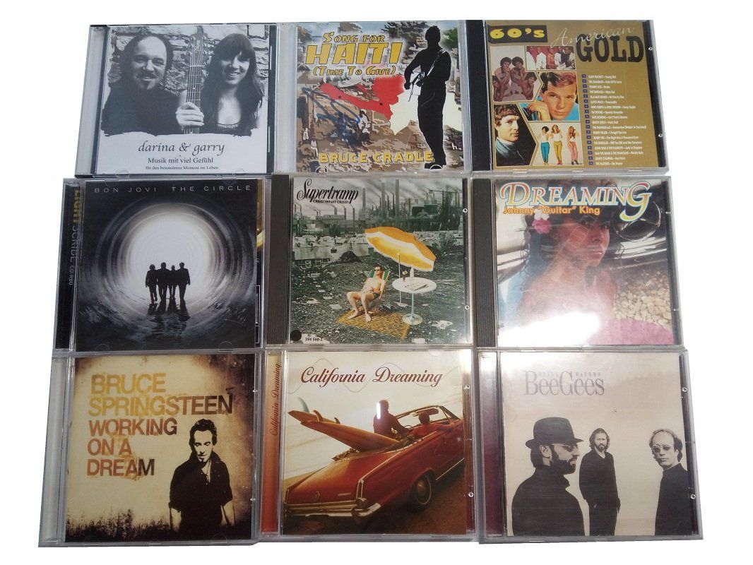 CD: 9 CDs - Bruce Springsteen, Johnny Guitar King uvm. – Usato da Werdenberg venduto da EXA-Secondhand