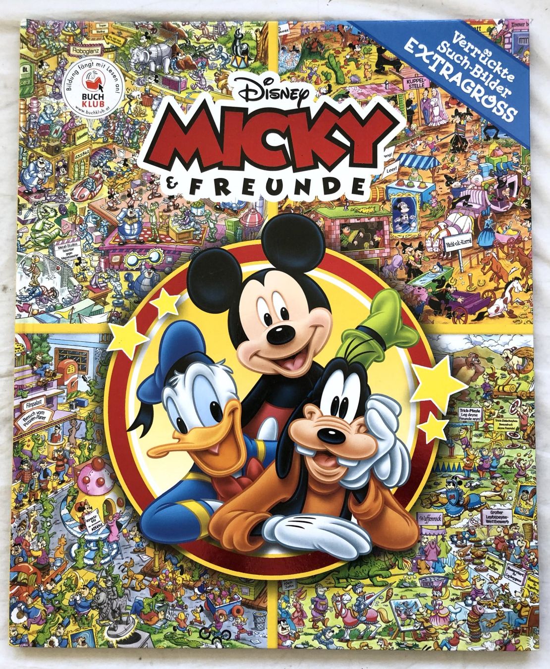 Libri: Disney Mickey & Freunde Suchbuch EXTRAGROSS - Wimmelbuch – Usato da Schaffhausen venduto da durruti