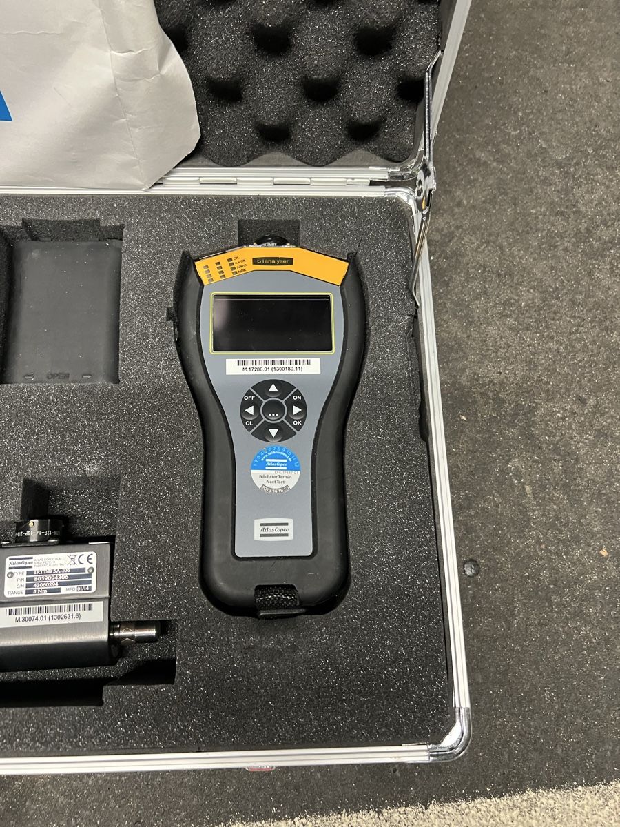 Atlas Copco Tutti gli attrezzi: Atlas Copco STanalyser- Drehmoment-Analysator im Koffer – Usato da Kriens venduto da Vozd