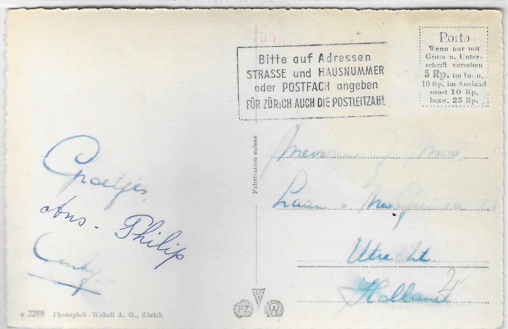 Cartoline postali: Luzern - Nationalquai – Usato da Ettingen venduto da Kartenplanet 1