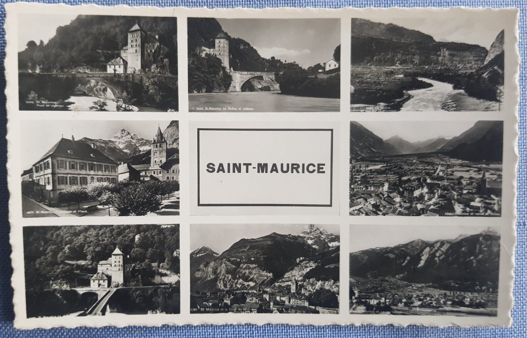 Cartoline postali: Saint-Maurice - ungelaufen-alt – Nuovo (secondo la descrizione) da Melchnau venduto da Fishel