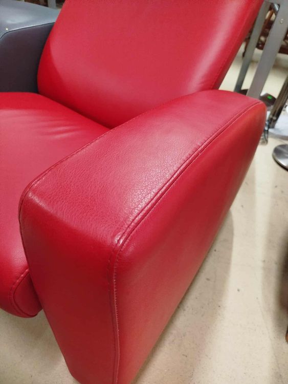 Canapé Deux Places Stressless Arion – Cuir Rouge – 187cm – Occasion