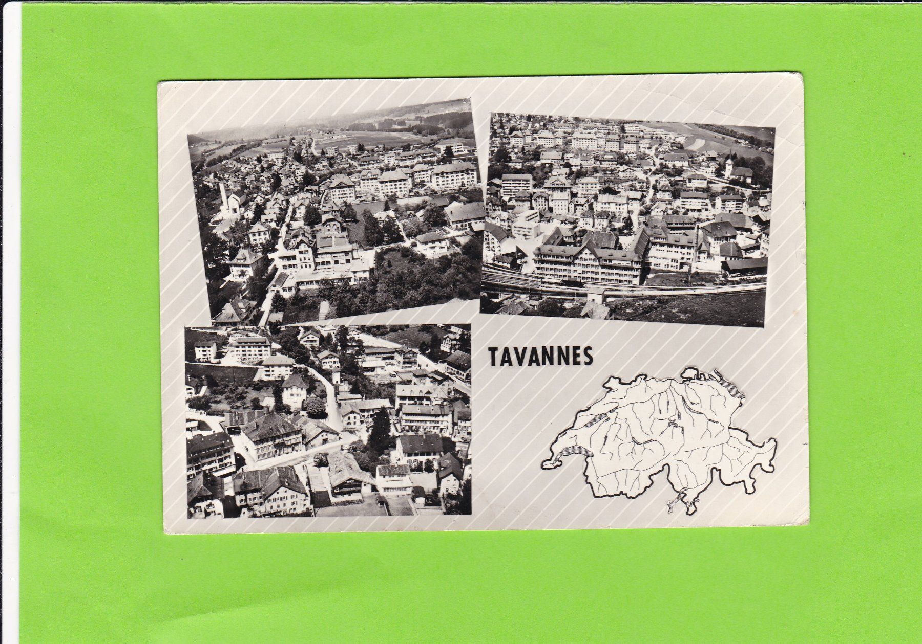 Ansichtskarten: Tavannes – Gebraucht aus St. Peterzell von neckertal