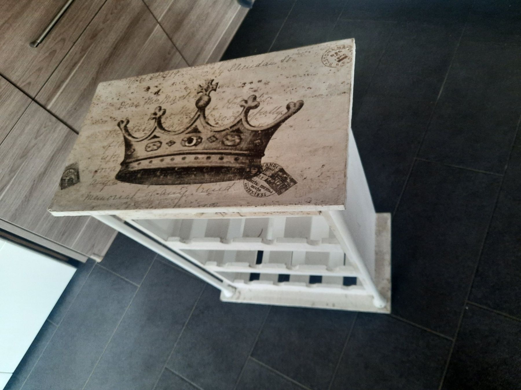 Scaffali: Shabby Chic Weinregal/Kommode – Usato da Buchs SG venduto da miska01 3