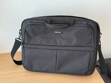 DICOTA Laptop-Tasche / Schultertasche  Schwarz