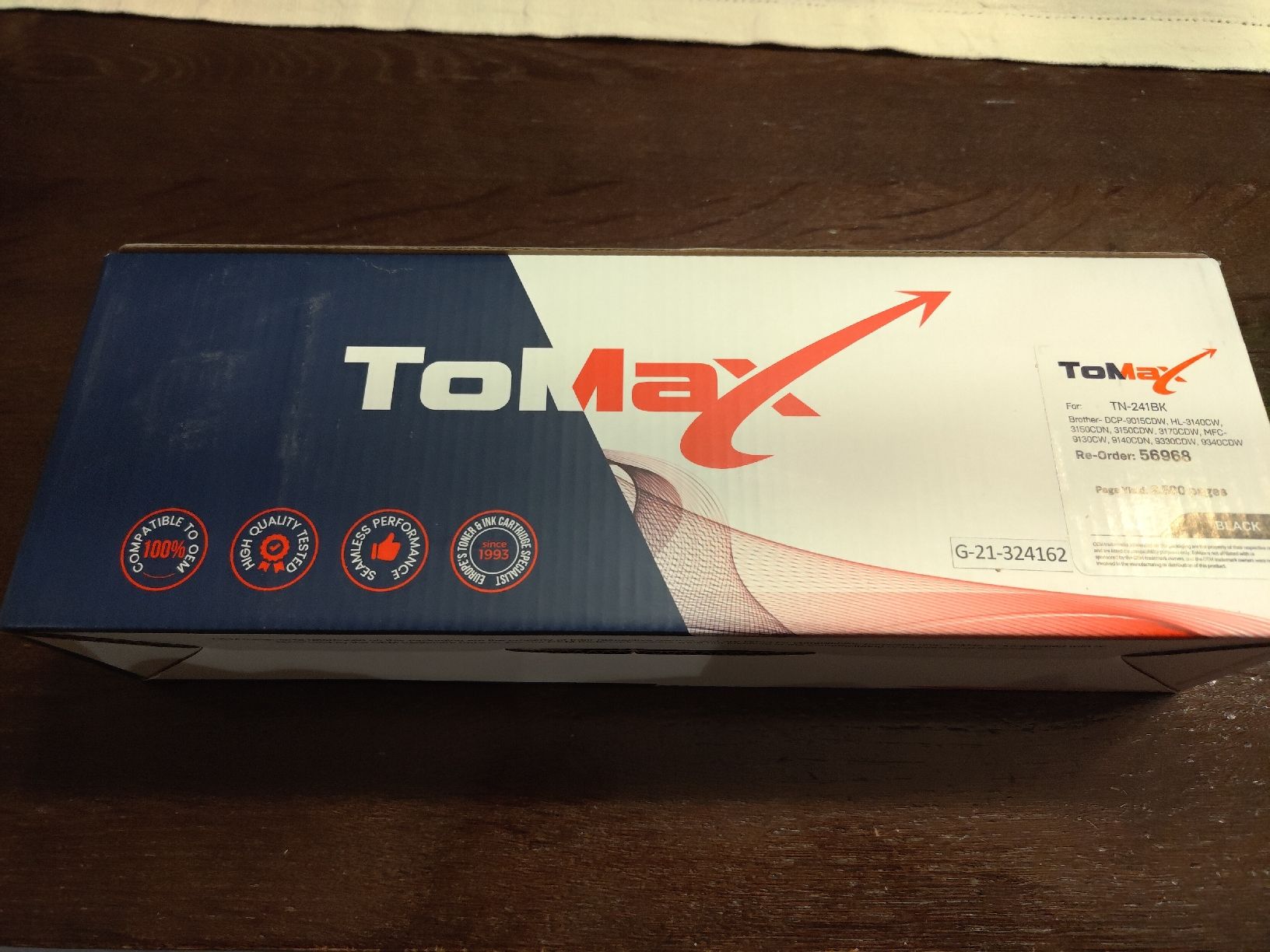 Cartucce per stampanti & toner: ToMax TN-241BK Druckerpatrone, Schwarz, kompatibel – Nuovo e nell'imballaggio originale da Luzern venduto da Benkoch 2