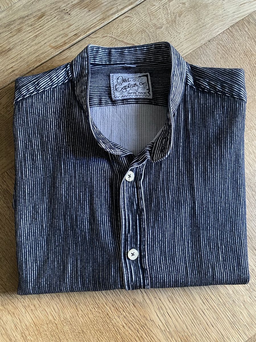 Camicie: Old Captain Manchester Hemd Gr. S Swiss Made – Usato da Bern venduto da SamuelH02