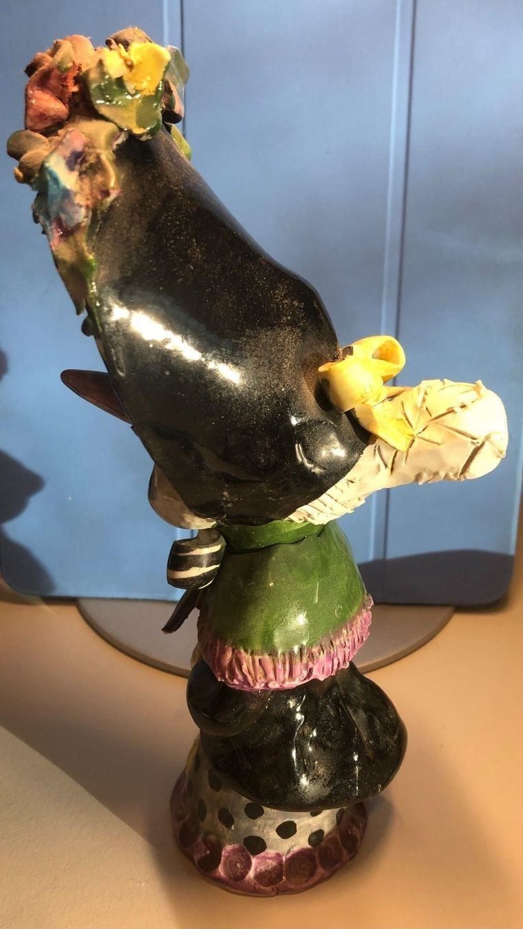 Statuette: Fasnachtsfigur / Alti Tante - Vortrab – Usato da Therwil venduto da Scheili74 3