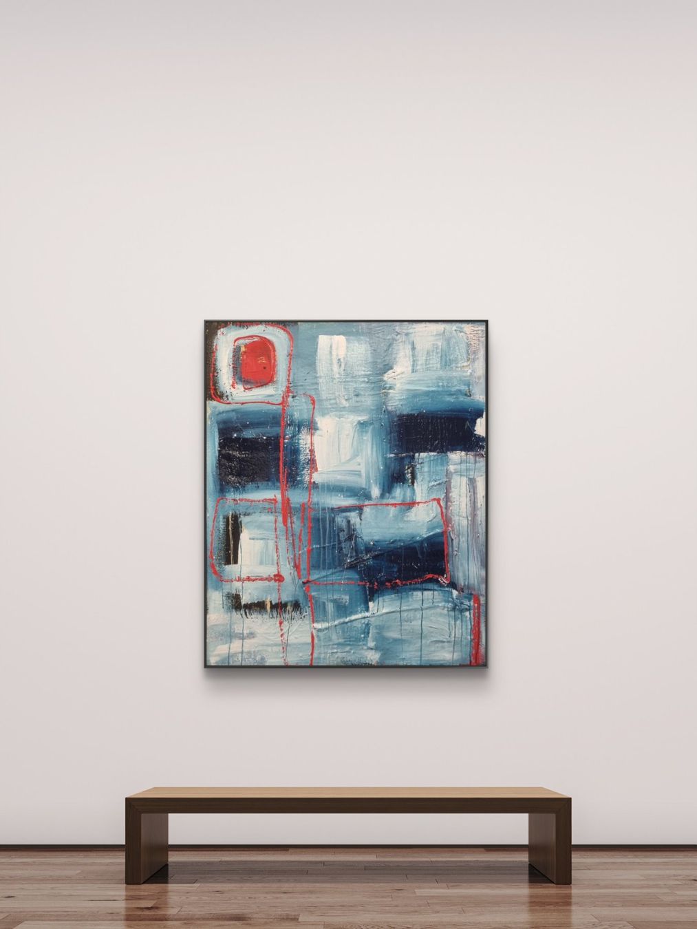 Gemälde: Originales abstraktes Bild 80x100cm – Neu (gemäss Beschreibung) aus Urdorf von Contra8