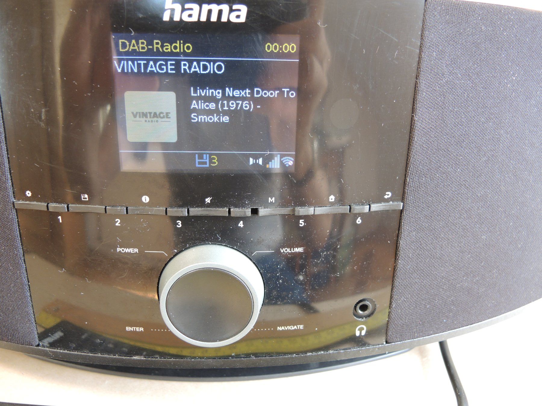 Hama Radio: Hama DIR150BT Digitalradio DAB+ mit Fernbedienung Bluetooth – Usato da Rorschach venduto da maeck8 2