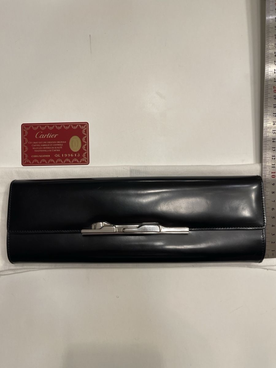 Cartier Borse da donna: Cartier Pochette Soir Noir Élégante et Chic, Authentique – Usato da lausanne venduto da sultan18 9