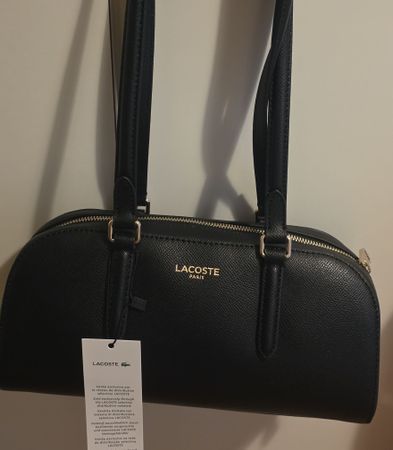 Lacoste Handtasche schwarz  neu mit Etikett & Rechnung 