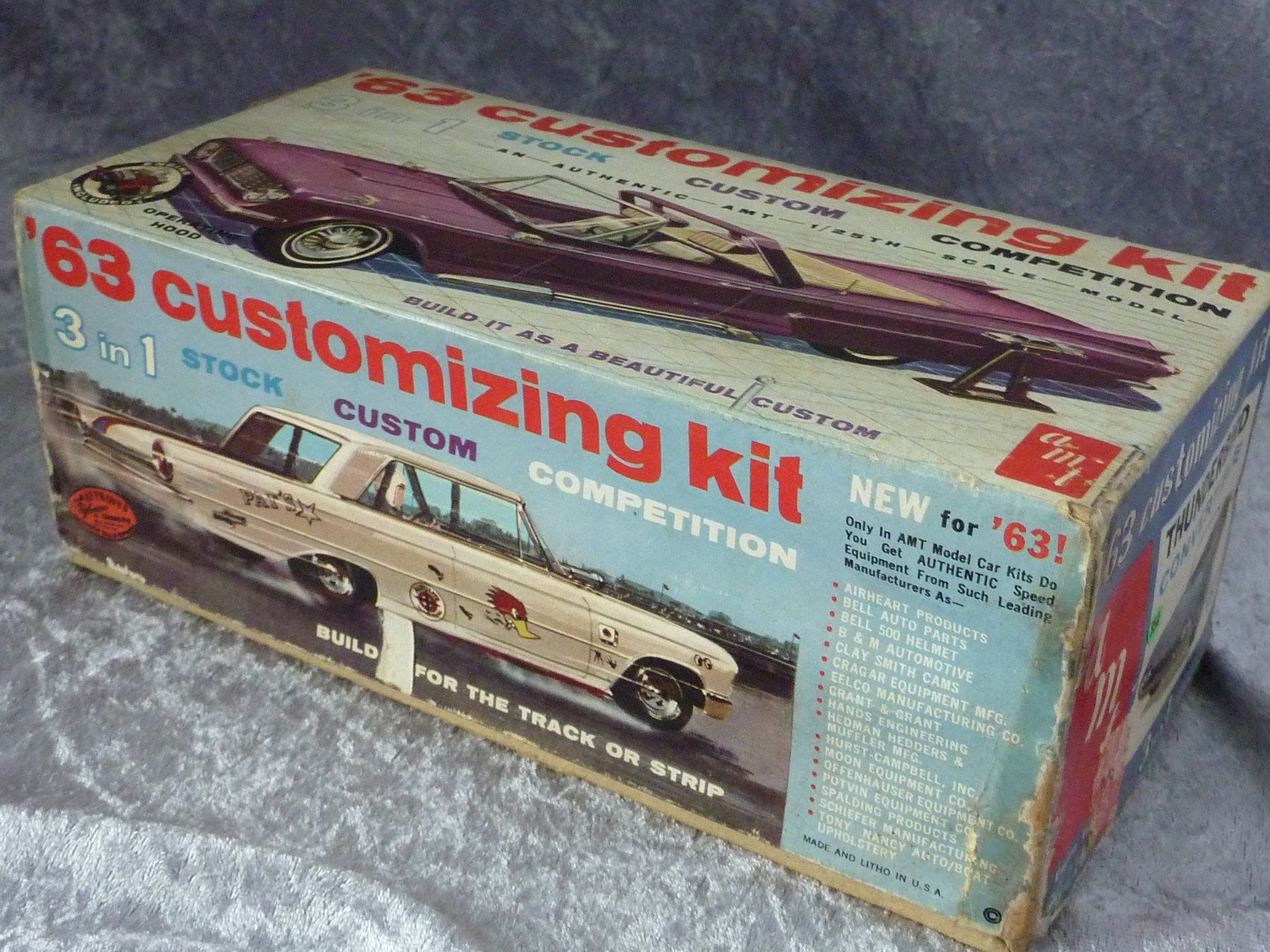 AMT/ERTL Modellautos: 63 customizing Thunderbird 1:25 – Gebraucht aus Dürrenäsch von modellautos4you 1