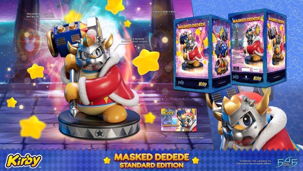 Nintendo Statuette: First4Figures Kirby Masked Dedede Statue – Nuovo e nell'imballaggio originale da St. Gallen venduto da plh_n2wm