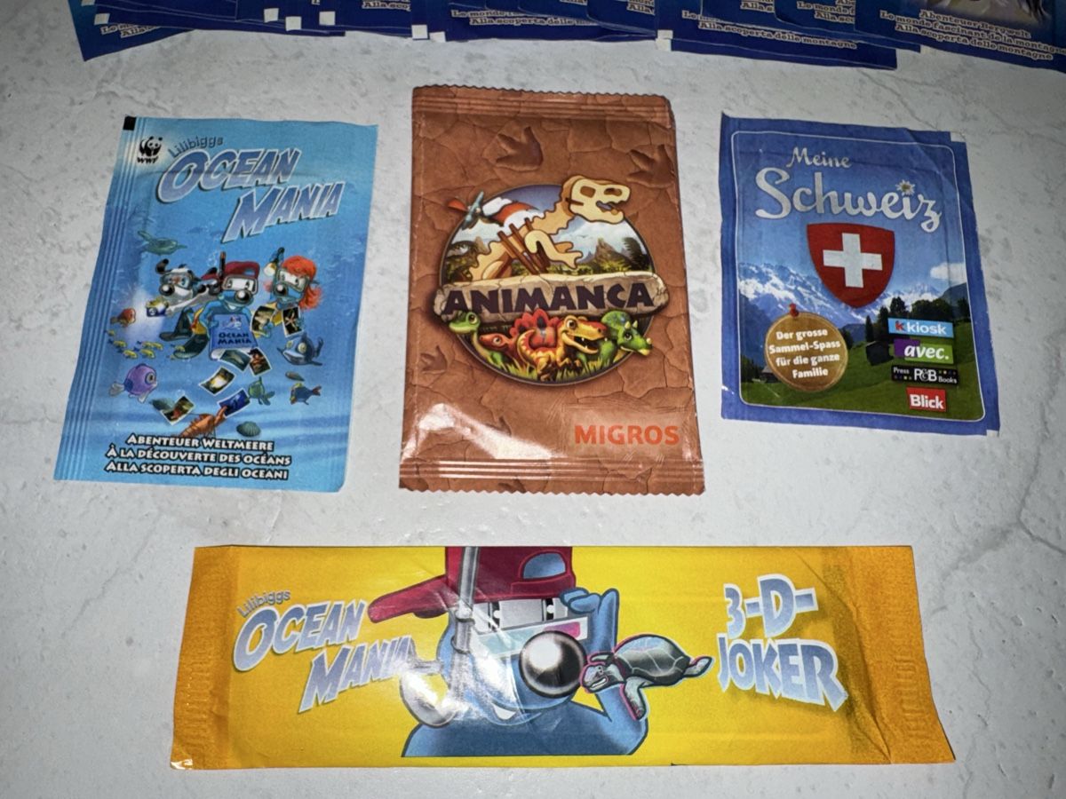 Migros Sammelbilder & Trading cards: Diverse Sammelbilder Migros Lilibiggs – Neu und originalverpackt aus Gossau ZH von Shaolin 1