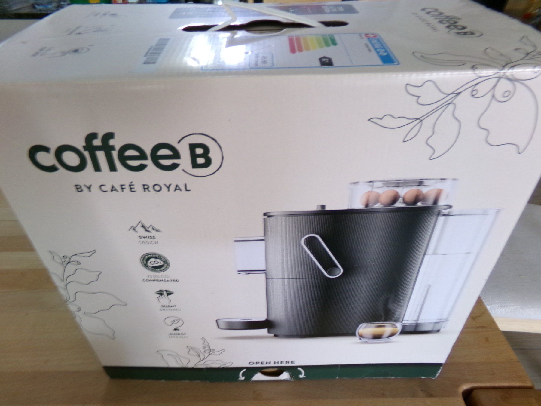 Coffee B Macchine per caffè & Macchine per espresso: Kaffeemaschine Coffee B schwarz – Nuovo (secondo la descrizione) da Hombrechtikon venduto da HaGeKa50