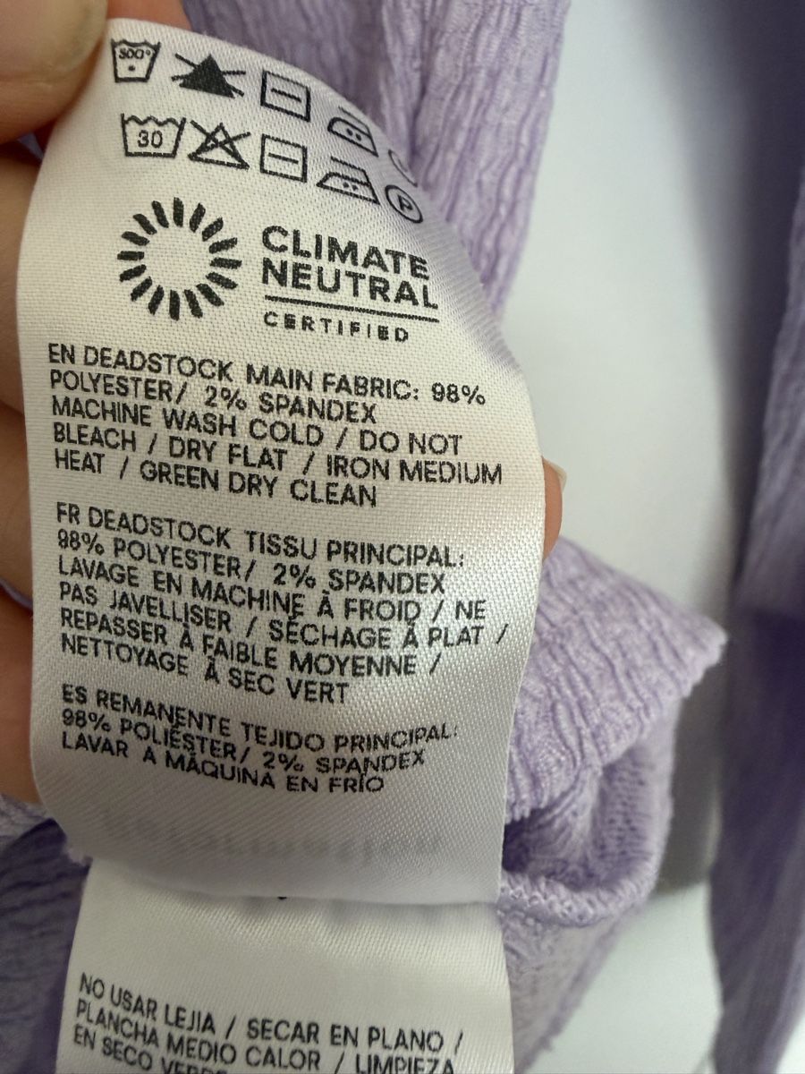 Reformation Top: Reformation Wiley Knit Top Lavender Size S – Usato da Uster venduto da b4x_ric 9