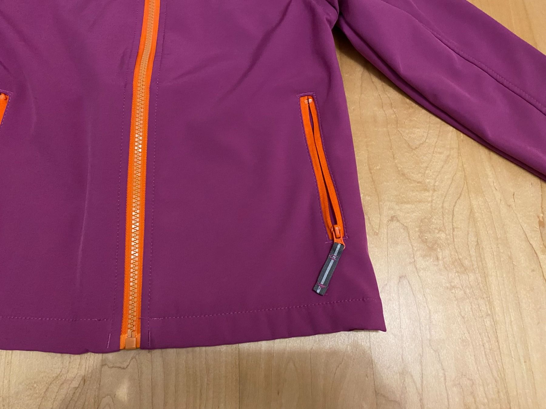 Giacche & Cappotti: Softshell XLT Jacke Regatta Gr. 128 lila-orange – Usato da Flawil venduto da savoypremium 3