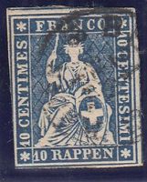 Zunr. 23G/SH 23B4 Strubel sig. Hermann, Stempel Bern
