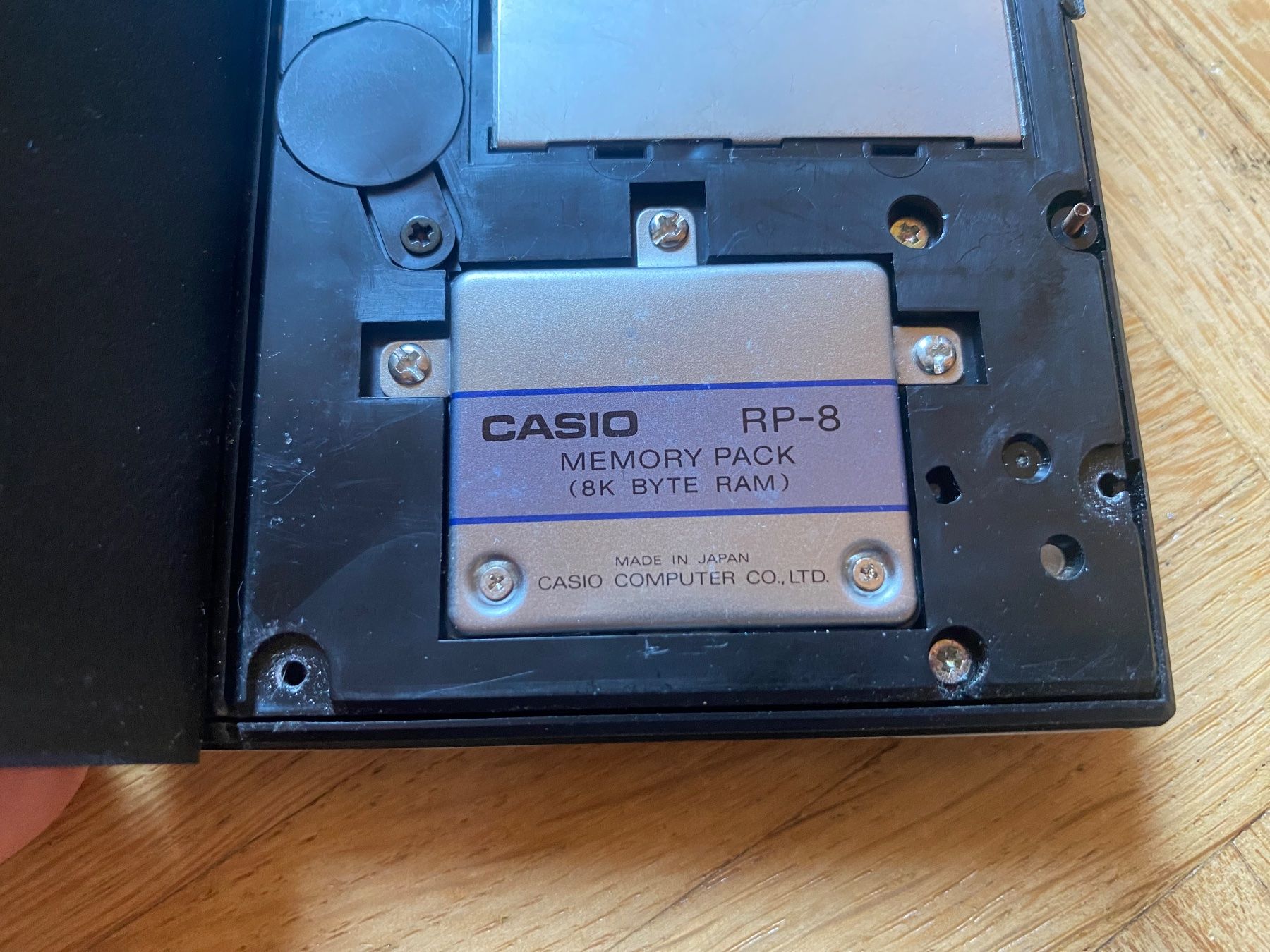 Casio Calcolatrici tascabili: Casio PB-220 Pocket Computer aus 1986 – Usato da Adliswil venduto da synchrot 2