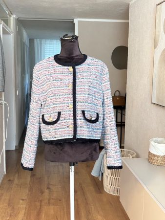 Maje Tweed Jacket Lanawolle