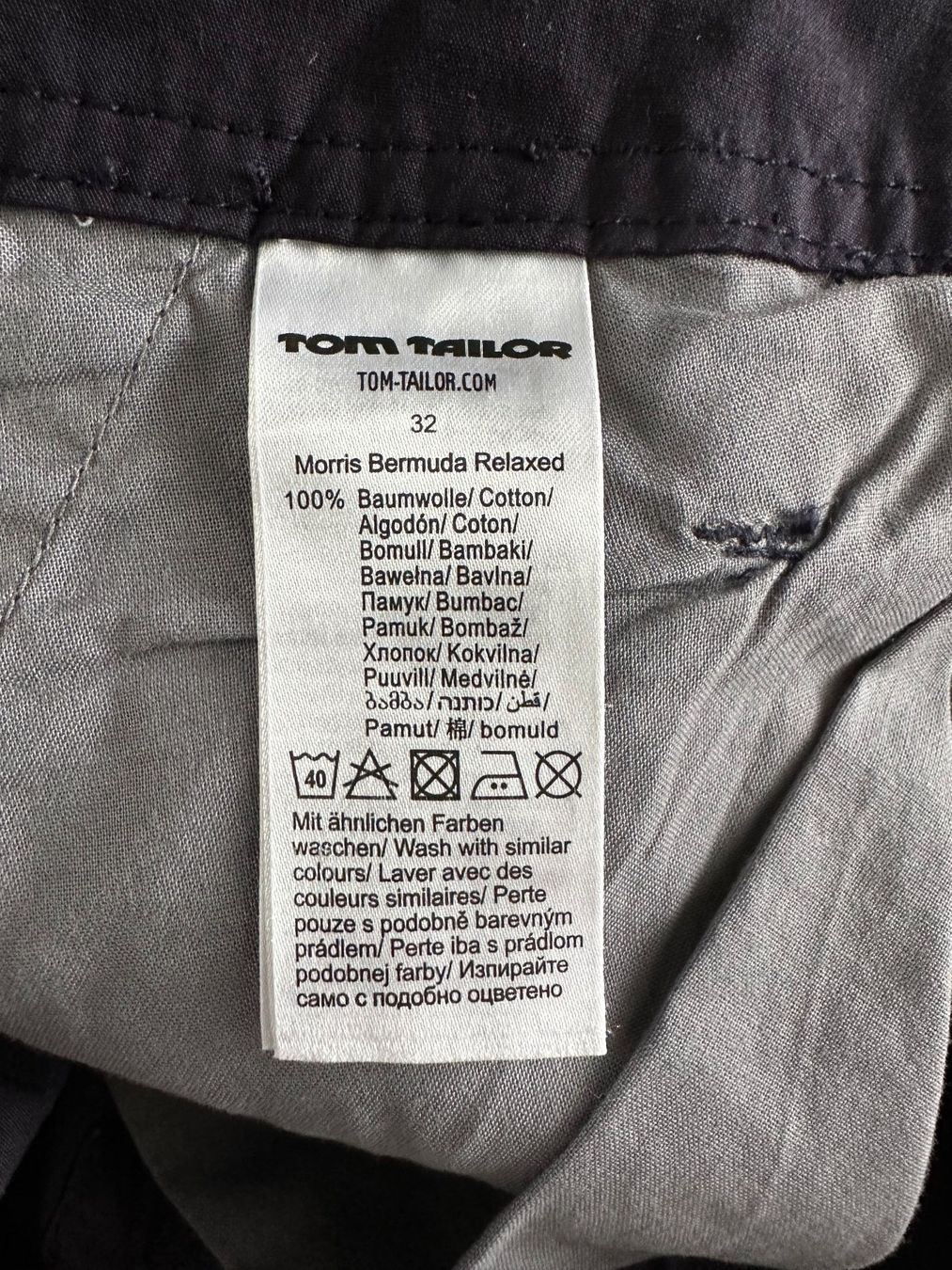 Tom Tailor Pantaloni: Herren Bermuda Gr. 32 – Usato da Wagenhausen venduto da vintagesecondhand 4