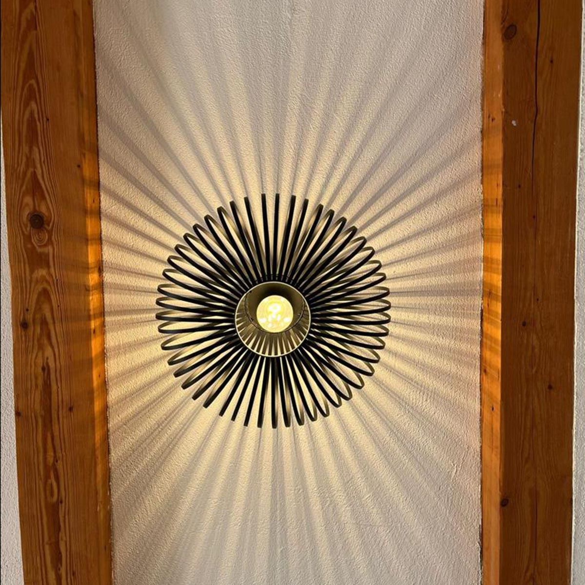 Kronleuchter & Deckenlampen: Deckenleuchte, Schwarz, Metall, 40 cm Ø – Neu (gemäss Beschreibung) aus Kreuzlingen von Smart-Light 4