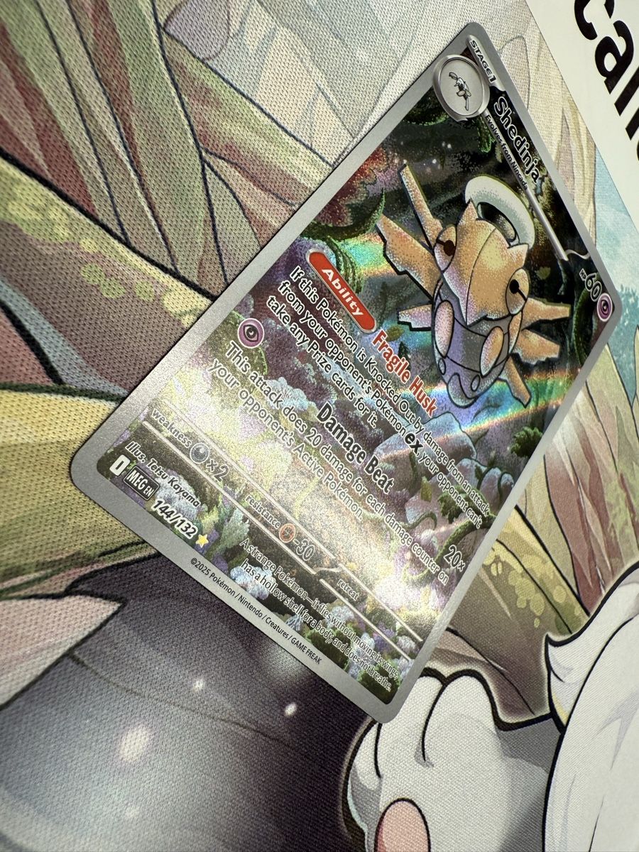 Pokémon Sammelbilder & Trading cards: 144/132 Shedinja 2025 Pokémon Mega Evolution EN MINT – Neu (gemäss Beschreibung) aus Niederweningen von rimicanardo 2