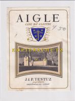 Etikette für Wein - Aigle "Cave du Cloitre" /bd