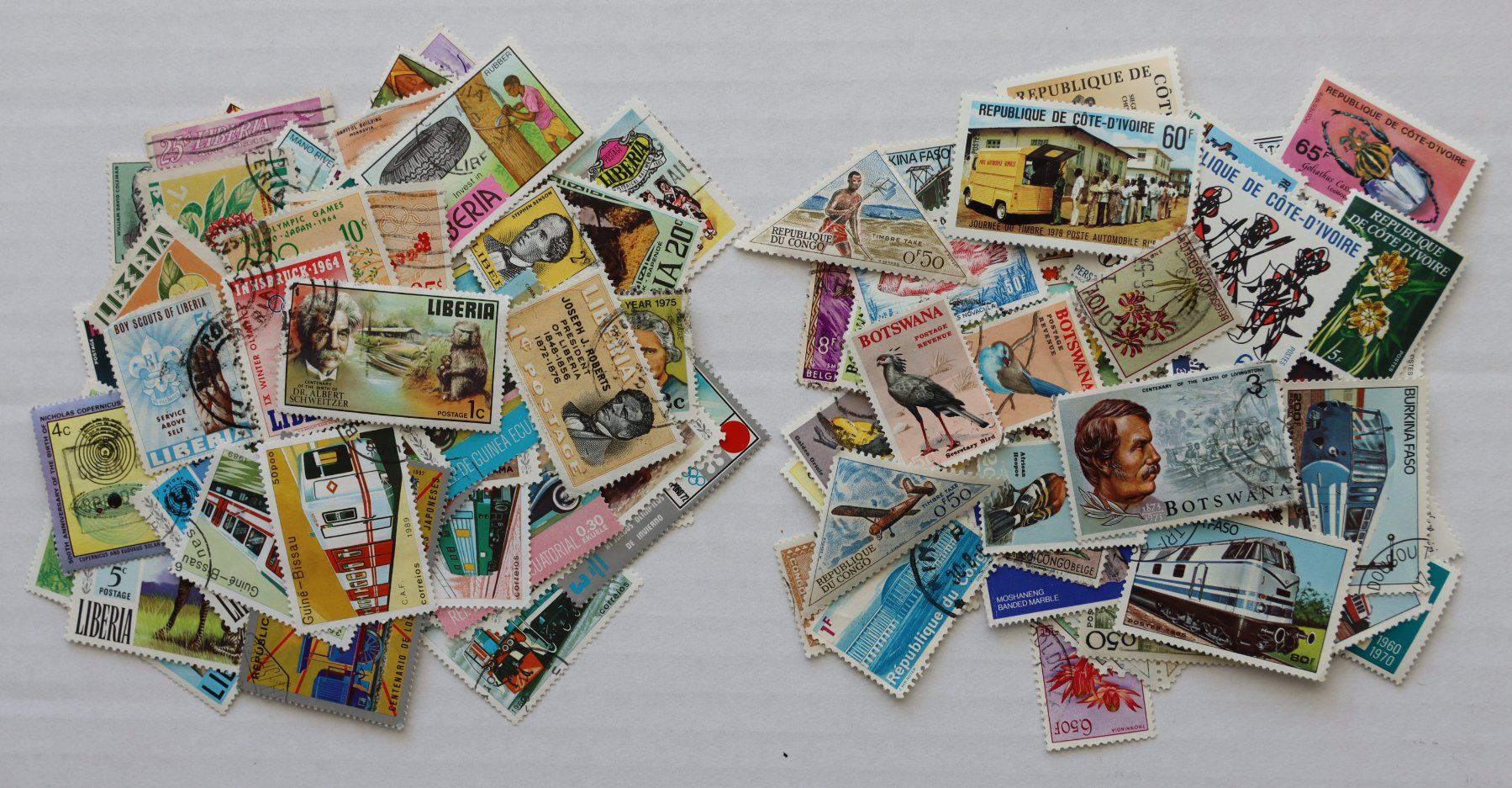 Tutti i francobolli: Briefmarken Afrika (1) – Usato da Oberentfelden venduto da lakipul 3