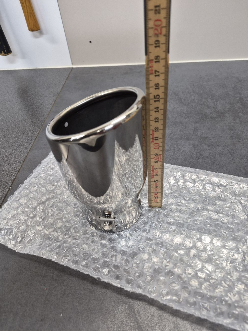 Alle Autoersatzteile: Auspuff Blende Endrohr Edelstahl – Neu (gemäss Beschreibung) aus Kerzers von Repsol83 3