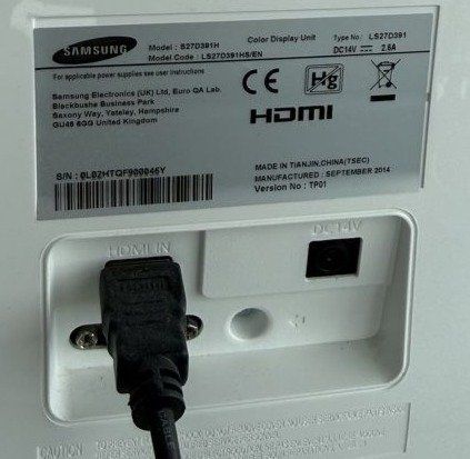 Samsung Monitor: Samsung S27D391H – Usato da Wädenswil venduto da vagifius 1