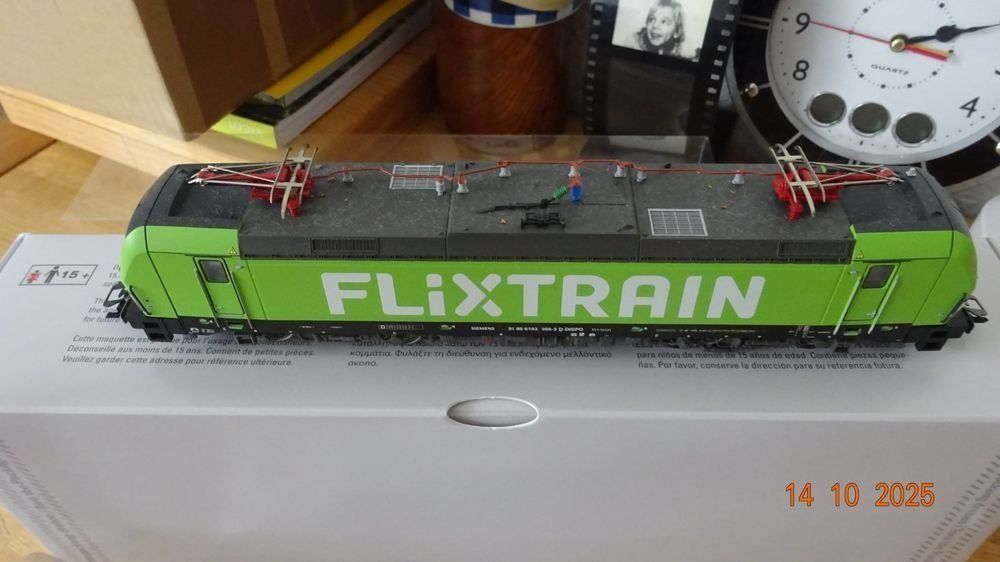 Märklin 36186 E-Lok BR 193 Flixtrain | mfx+ Sound | Spur H0 (Neu und ...