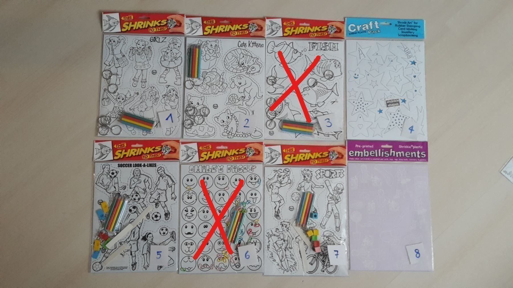 Kit bricolage: Shrinkie Dinkie - Schrumpffolie – Nuovo e nell'imballaggio originale da Walterswil SO venduto da peiper2