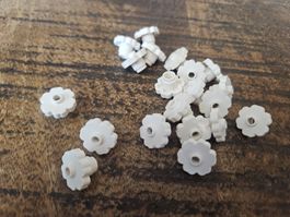 lego 4728 lot de 20 pièces White Plant Flower 2 x 2 Rounded