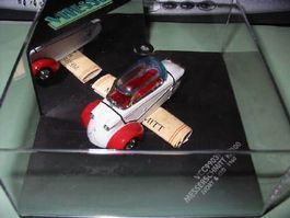 Messerschmitt KR200 1960 rot weiss * Vitesse 1:43