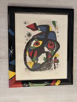 Joan Miro   Lithographie mit Signatur, ART-Rahmen
