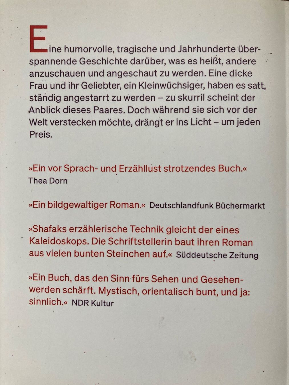 Libri: Elif Shafak, Schau mich an – Usato da Baden venduto da Yoyo1 1