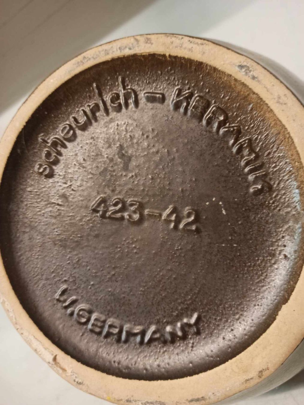 Vasen & Gefässe: Scheurich keramik vase 423-42 – Gebraucht aus La Chaux-de-Fonds von Emmaus2300CDF 6