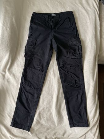 Jack & Jones Cargohose  schwarz  Grösse 28/32 
