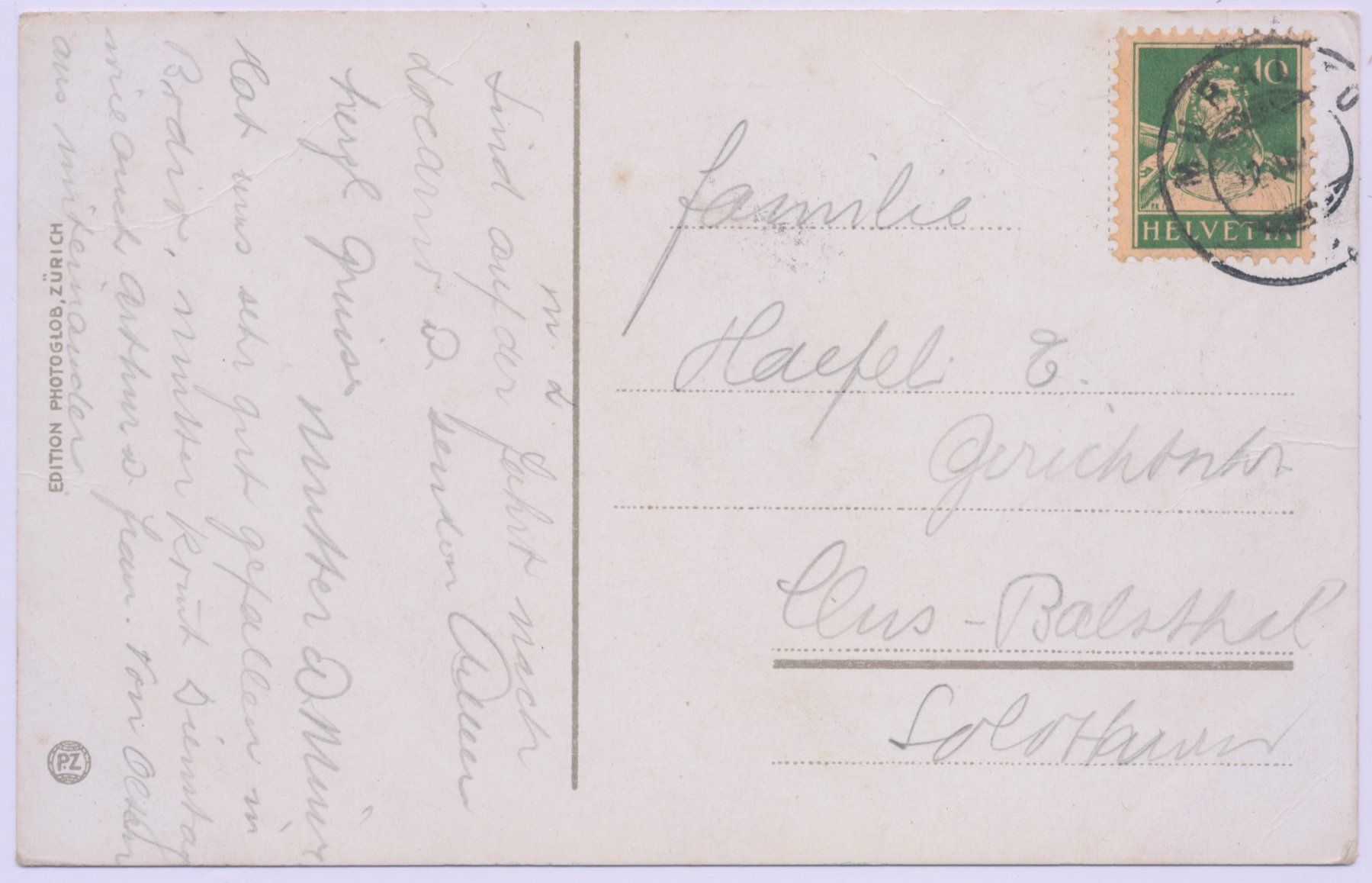 Cartoline postali: Bellinzona Treno Zug – Usato da Lützelflüh-Goldbach venduto da blauerkranich 1