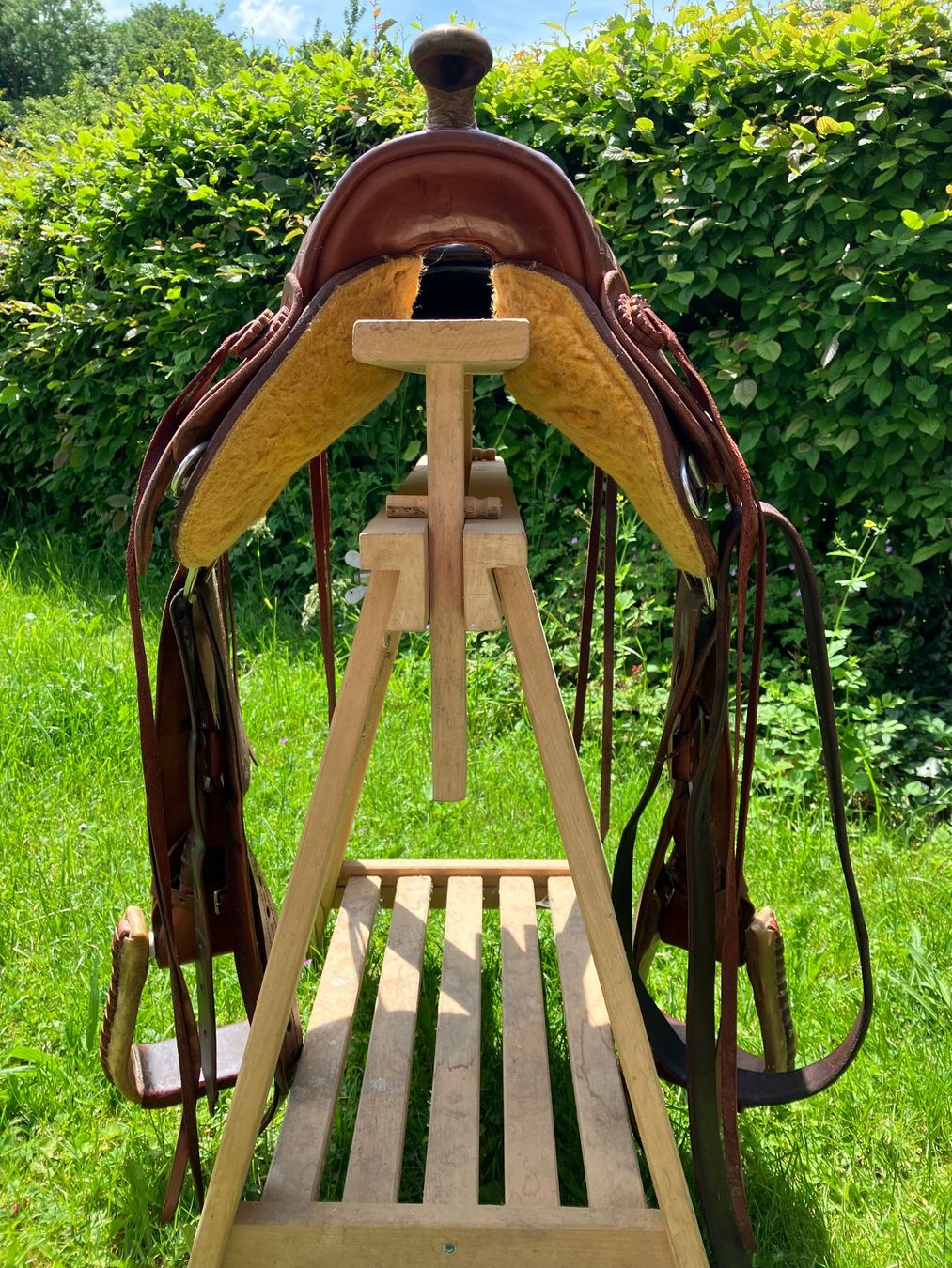 Selle & Accessori: Western Sattel Deuber & Partner 16 Zoll braun – Usato da Weisslingen venduto da Jilly03 3