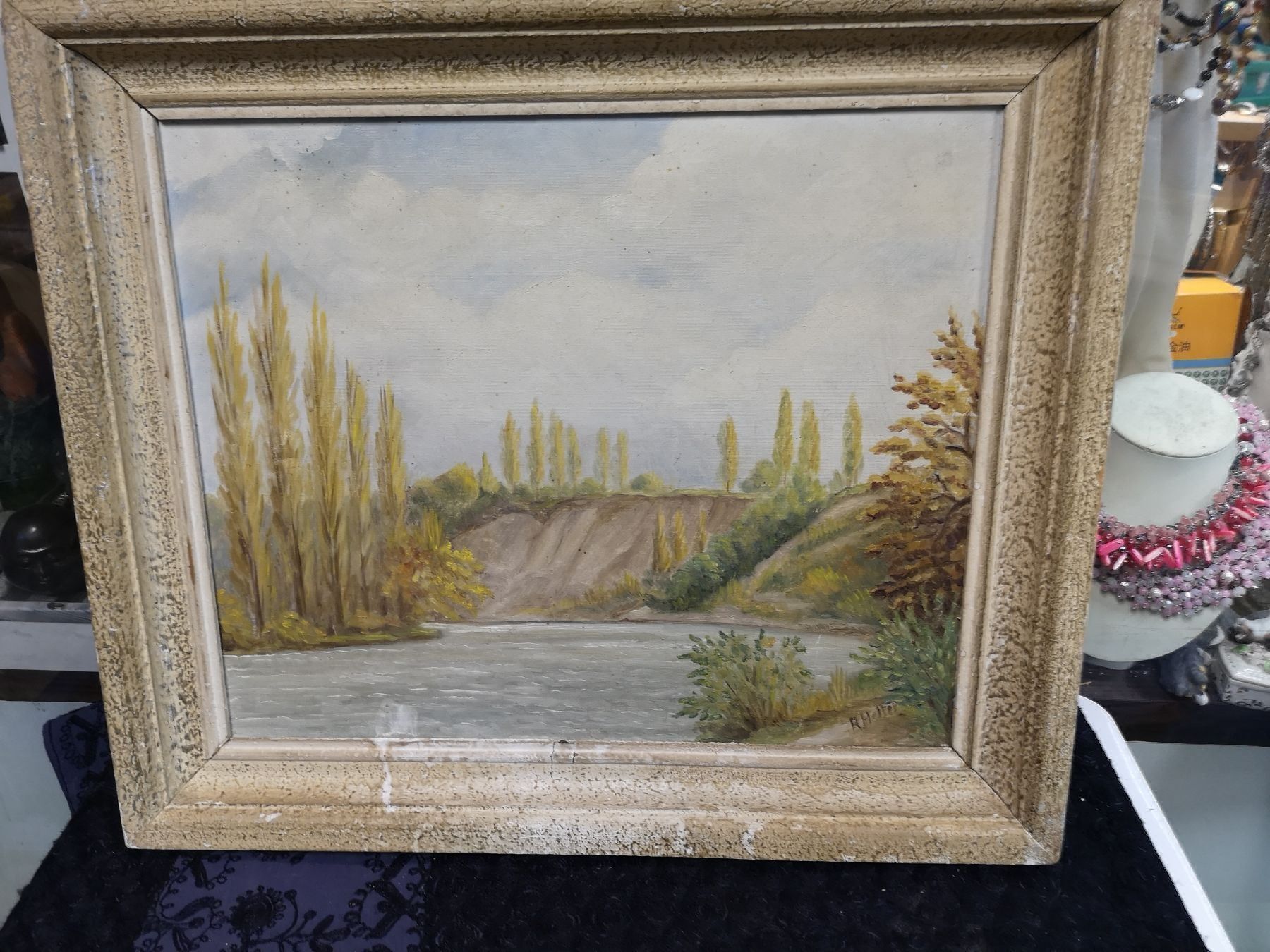 Tableaux: Huile sur toile signée – D'occasion à Genève par Qanil77