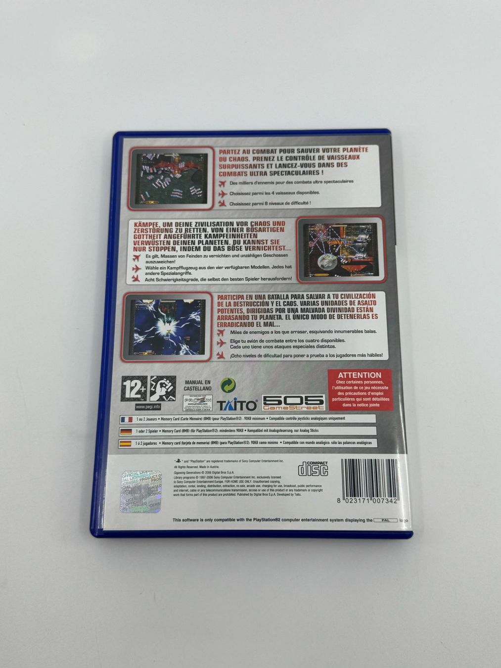 Spiele: Gigawing Generations (PS2) – Gebraucht aus Herisau von Seyashop1 2