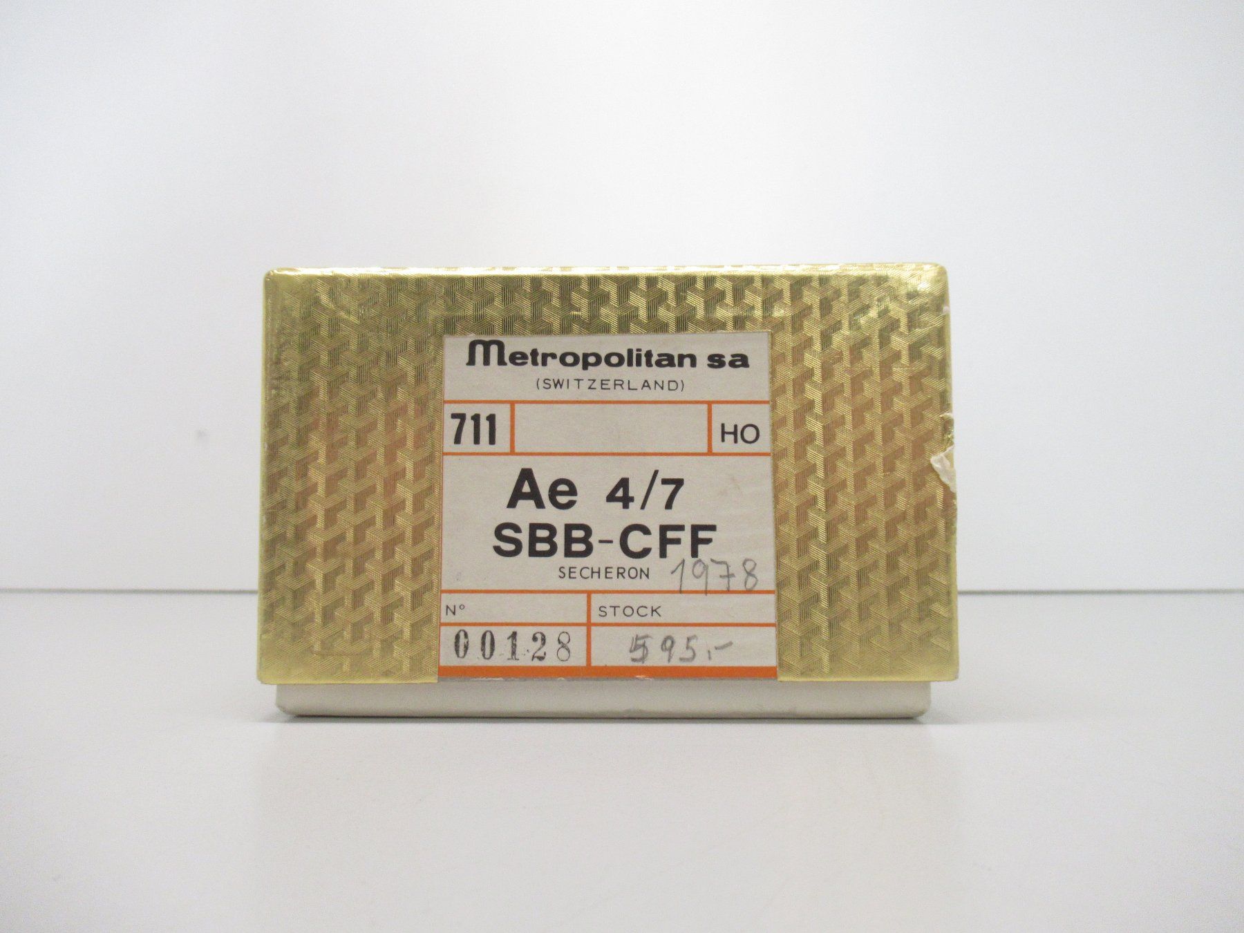 Metropolitan Modellini di ferrovie: Metropolitan 711 Ae 4/7  SBB CFF FFS Gleichstrom Digital H0 – Usato da Basel venduto da mhmarken 7