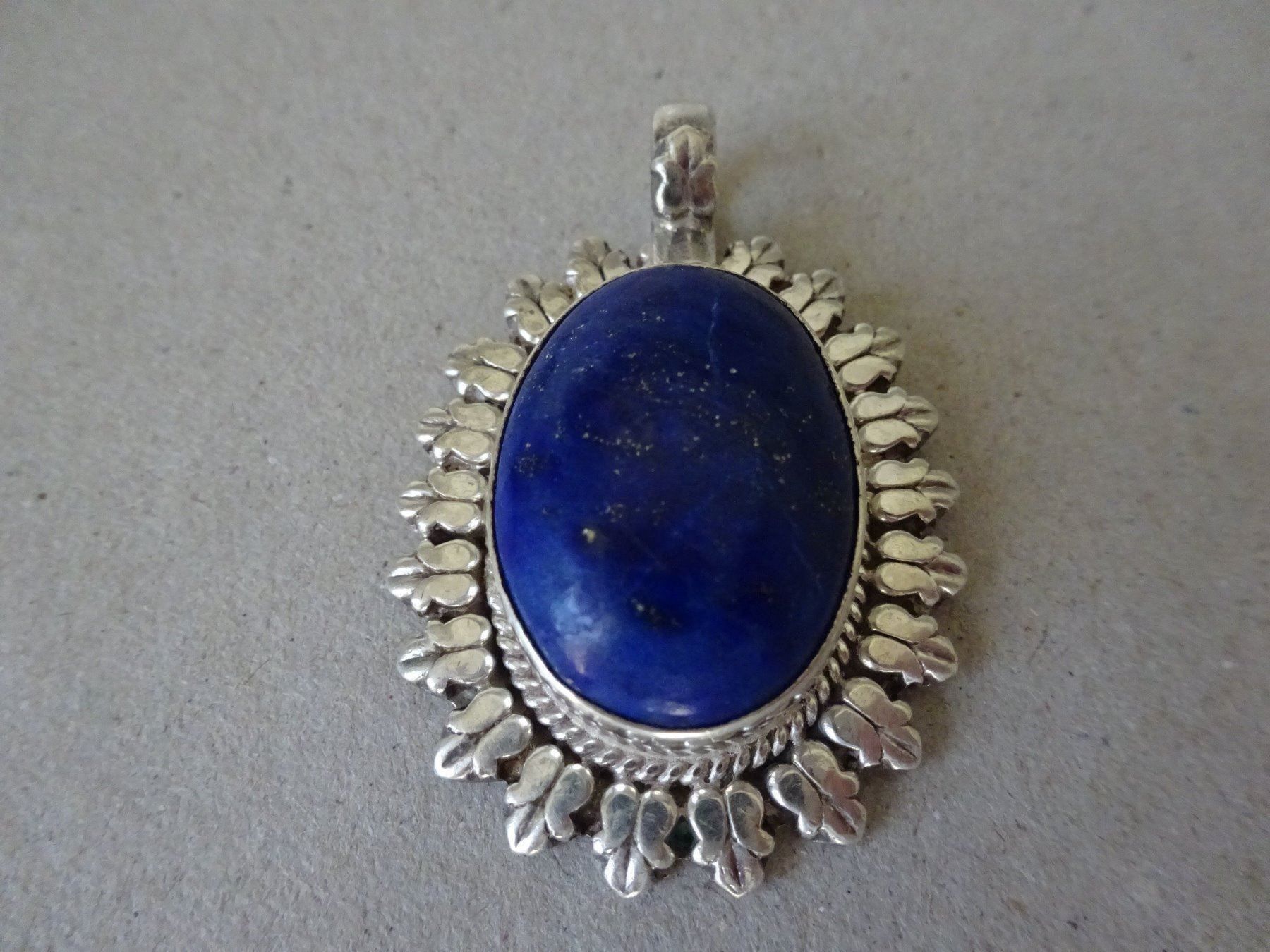 Ciondoli: Lapislazuli Anhänger - 925 Silber – Usato da Esslingen venduto da eintagammeer 4