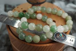 Aventurin Quarz  mix   ca  10mm  Kugel Strang     Ab 1.-(1)
