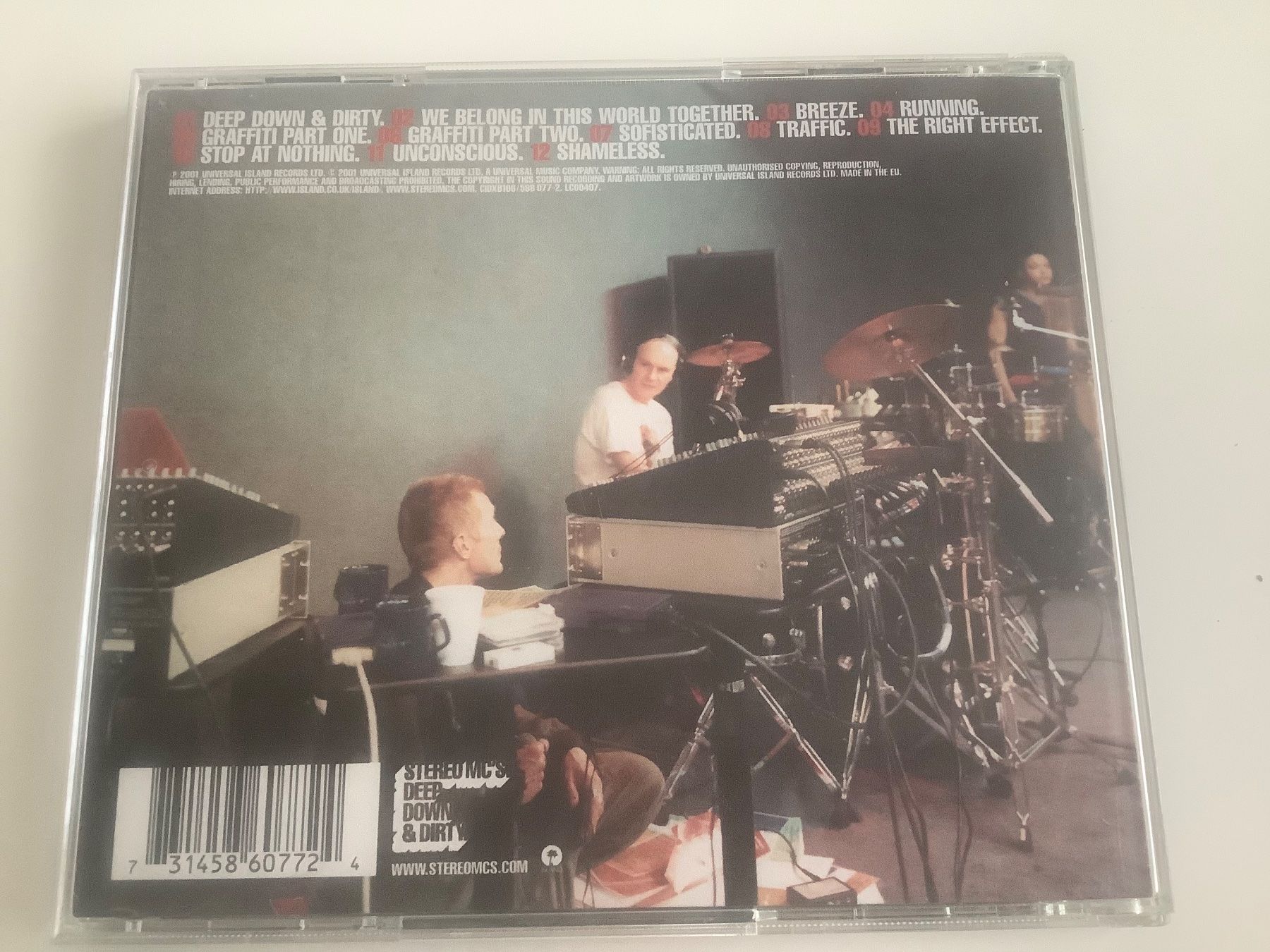 CD: Stereo Mac‘s / deep down & dirty / 2001 – Usato da Dübendorf venduto da Shreck 1