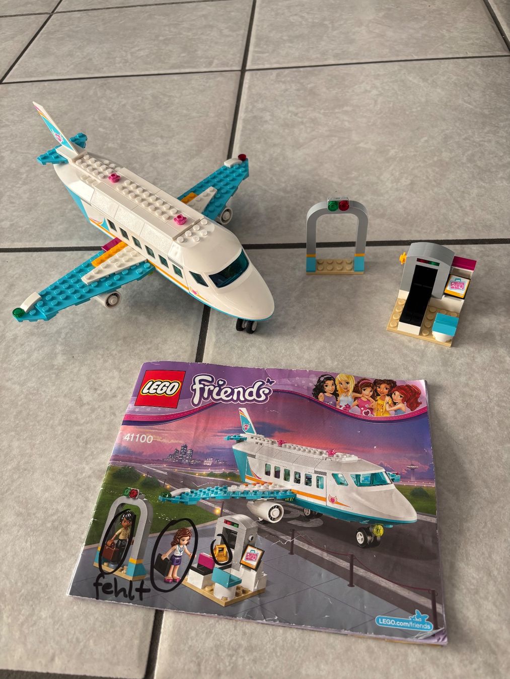 Giocattoli: Lego Friends Flugzeug Set 41100 – Usato da Steffisburg venduto da sky7000